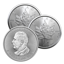Canadian Maple Leaf Silver Coin