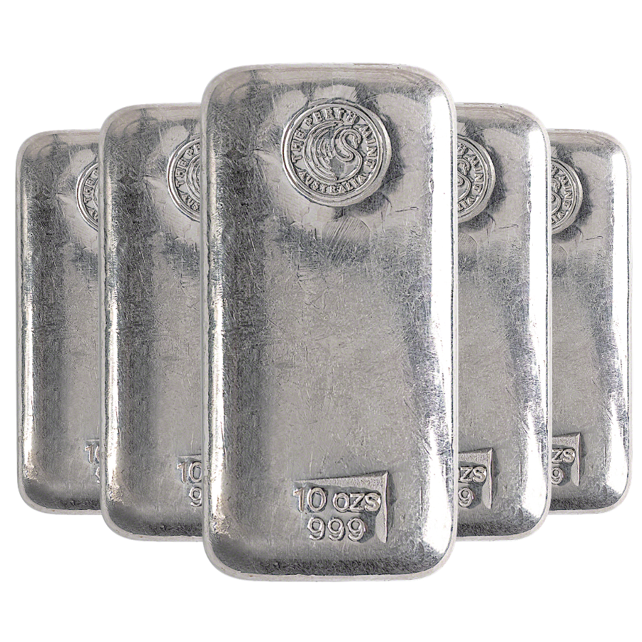 Perth Mint 10 Ounce Silver Bar